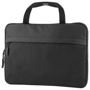 EgotierPro 53567 - Bolso para Laptop 16" RPET 300D Impermeable IKUSA Negro