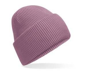 BEECHFIELD BF385R - GORRO CLÁSICO CON PUÑOS PROFUNDOS Dusty Purple