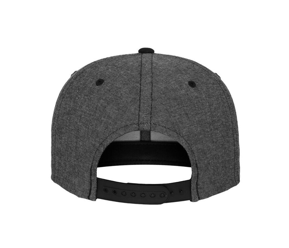 FLEXFIT 6089CH - GORRA DE CHAMBRAY Y ANTE CON BROCHE