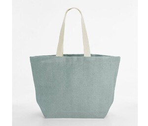 WESTFORD MILL WM466 - BOLSA DE PLAYA DE YUTE LAVADO SUAVE Duck Egg Blue