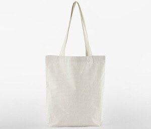 WESTFORD MILL WM251 - BOLSA DE ALGODÓN ORGÁNICO A R Grey Stripe