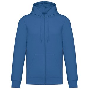 Kariban K4042 - Sudadera reciclada con capucha y cremallera unisex Light Royal Blue