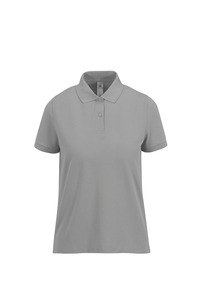 B&C CGPW463 - MY POLO 210 manga corta Mujer Sport Grey