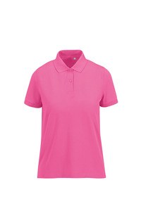 B&C CGPW465 - MY ECO POLO 65/35 manga corta Mujer Lotus Pink