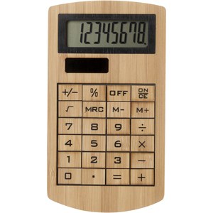 GiftRetail 123428 - Calculadora de bambú "Eugene"