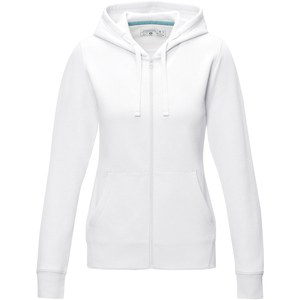 Elevate NXT 37511 - Sudadera con capucha y cremallera completa de orgánico GOTS para mujer "Ruby"