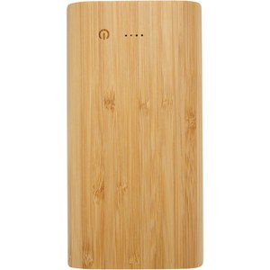 GiftRetail 124324 - Batería externa de 20,000 mAh de bambú "Tulda"