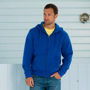 Russell R-266M-0 - Sudadera Authentic con Capucha y Cremallera