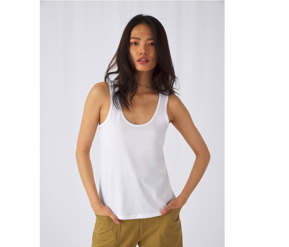 B&C BC073 - Camiseta de tirantes de mujer 100 % algodón orgánico