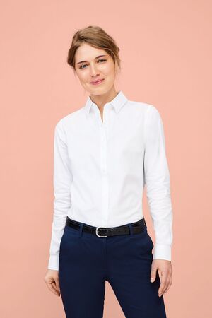 SOLS 02103 - BRODY WOMEN Camisa De Espiguilla De Mujer