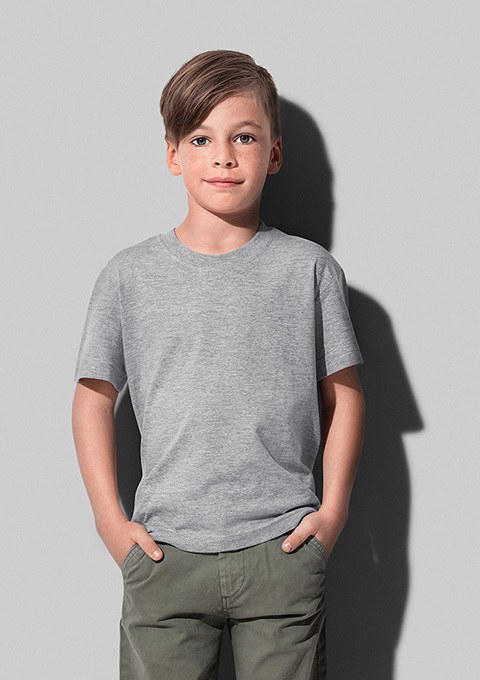 camiseta orgánica manga corta niño stedman
