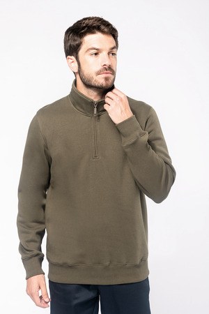 Kariban K487 - Sudadera cuello cremallera