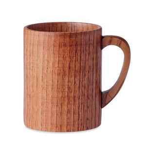 GiftRetail MO6363 - TRAVIS Taza de madera de roble 280 ml