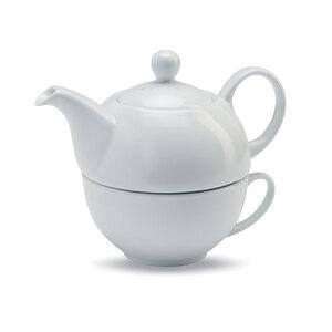 GiftRetail MO7343 - TEA TIME Set de tetera y taza 400 ml