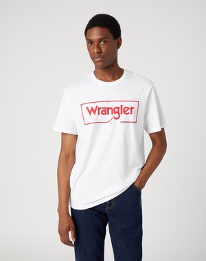 WRANGLER W7H - Camiseta logo