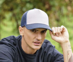 ATLANTIS HEADWEAR AT249 - Recycled polyester canvas Rapper cap