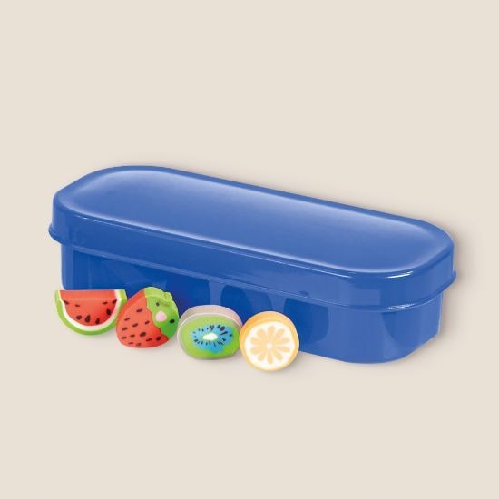 EgotierPro 38019 - Set de Borradores Frutales 20 Piezas FRUITS