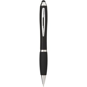 GiftRetail 106903 - Bolígrafo stylus de color con empuñadura negra "Nash"