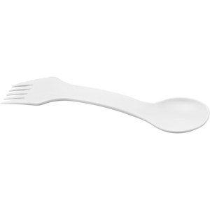 GiftRetail 210173 - Cuchara, tenedor y cuchillo 3 en 1 "Epsy Pure"